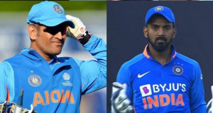 KL Rahul MS Dhoni