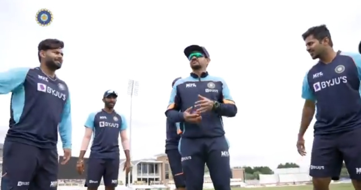 WATCH: Team India Perform A Fun Drill Ahead Of The England Test Series