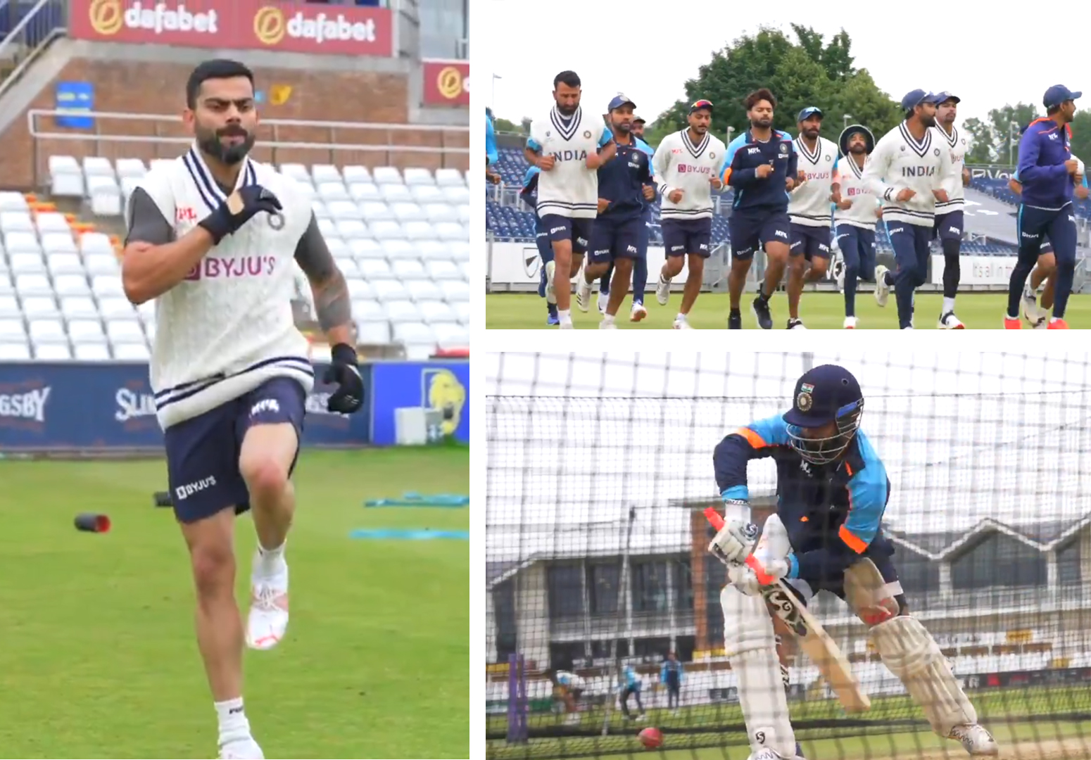 Watch: Team India Hit The Ground Running Ahead Of The England Test Series