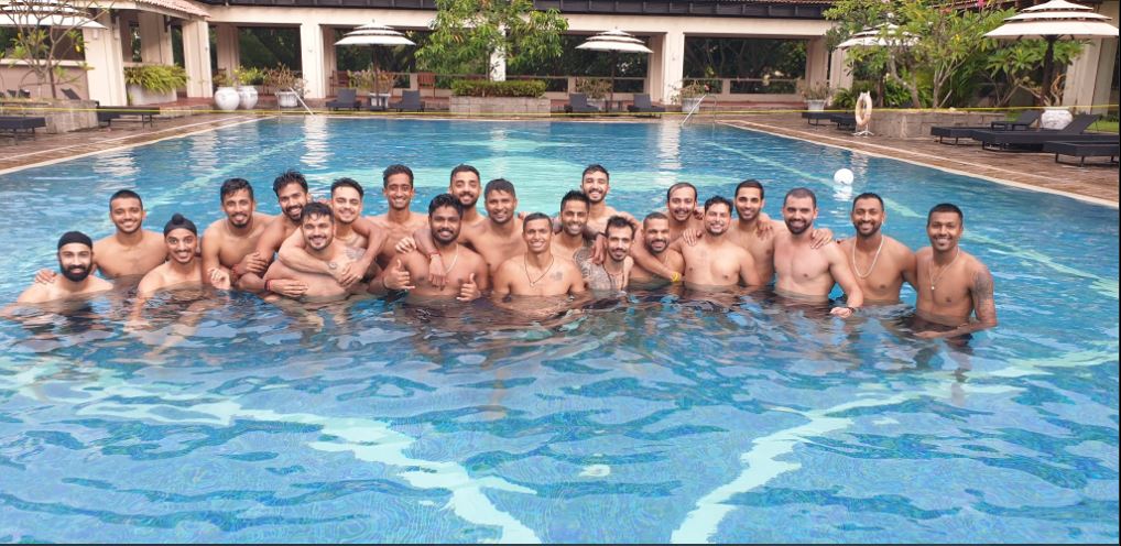 SL vs IND 2021: Following The End Of Quarantine, India Players Engage In Pool Activities