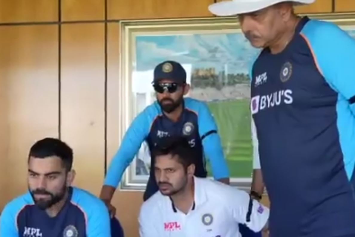 Watch: Virat Kohli And Co. Cheer For Team India Against Sri Lanka