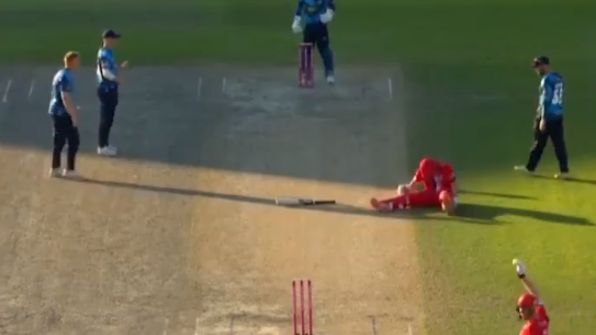 Watch: Yorkshire’s Brilliant Act Of Sportsmanship, Refuses To Run Out Injured Lancashire Batsman