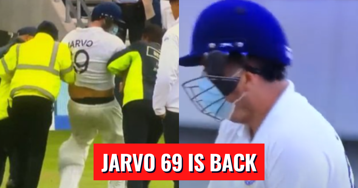 ENG vs IND 2021 Watch: Popular England Fan Jarvo Walks Out To Bat After Rohit Sharma’s Dismissal