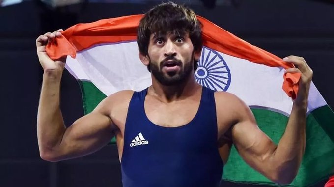 Indian Cricketers Congratulate Bajrang Punia For Bagging Bronze In Tokyo Olympics