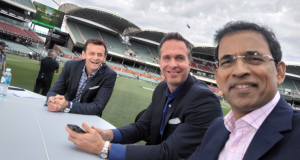 Harsha Bhogle-Michael Vaughan