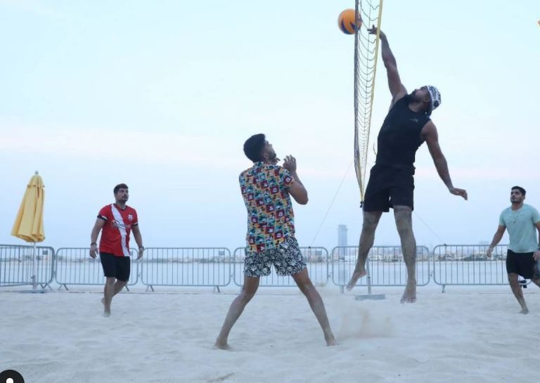 Watch: Chennai Super Kings Enjoy A Game Of Beach Volleyball In Dubai