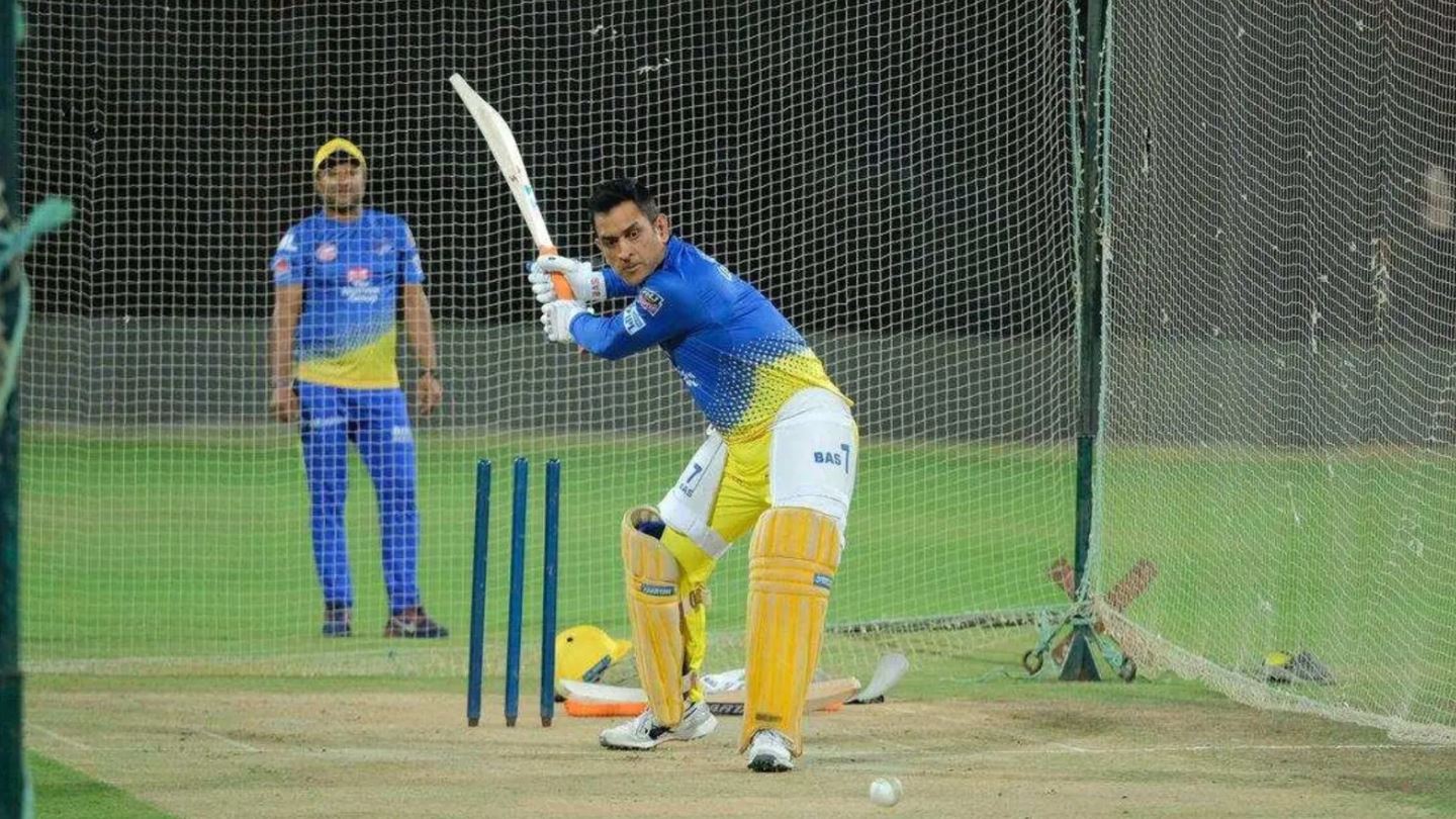 IPL 2021-Watch: MS Dhoni Hits Towering Sixes During CSK’s Training Session