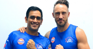 Faf Du Plessis-MS Dhoni