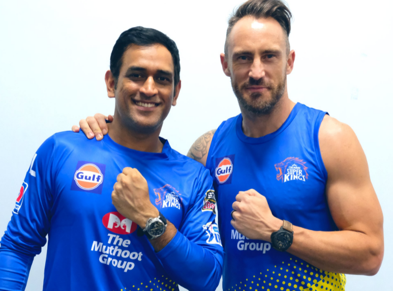 IPL 2021: Faf Du Plessis Opens Up On Playing Under MS Dhoni At Chennai Super Kings