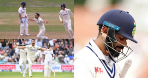 Virat Kohli wicket by James Anderson