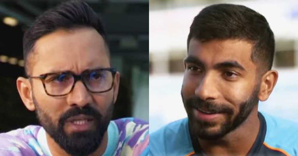 Dinesh Karthik-Jasprit Bumrah