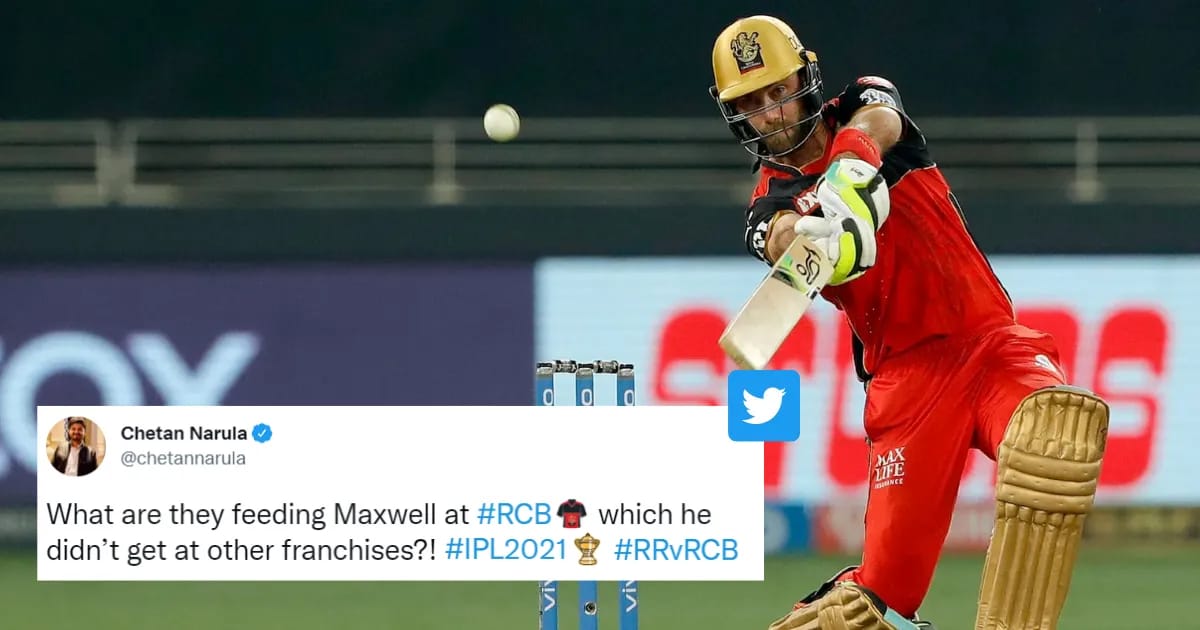 IPL 2021: ” In Love With Glenn Maxwell”-Twitter Reacts To Big Show Blitz Against Rajasthan Royals
