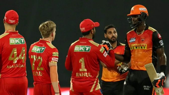 IPL 2021: Twitter Relishes A Last-Ball Thriller Between Punjab Kings & Sunrisers Hyderabad