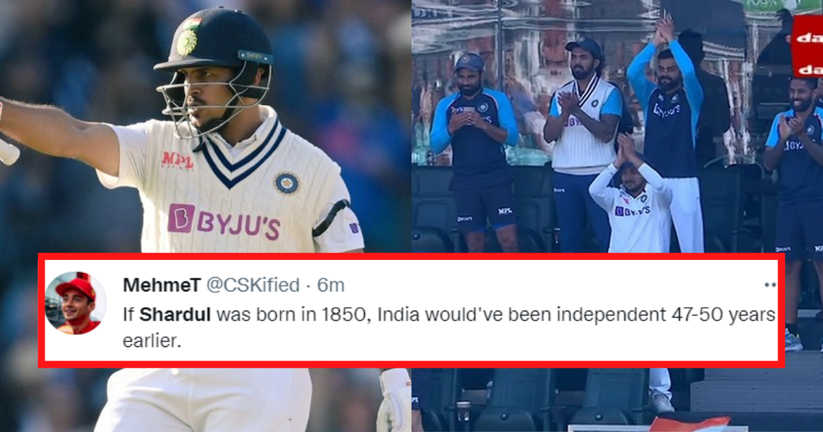 ENG vs IND 2021: Twitter Reacts To Shardul Thakur’s Back To Back Fifties At The Oval