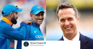 Virat Kohli-Michael Vaughan