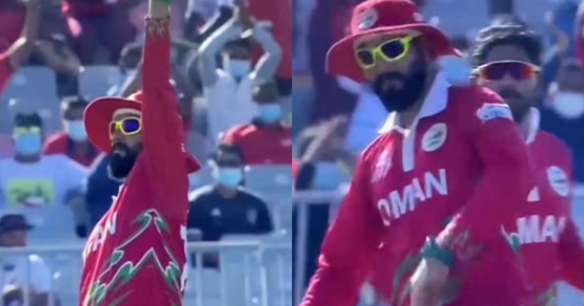 T20 World Cup 2021: Jatinder Singh Imitates Shikhar Dhawan’s ‘Thigh-five’ Celebration During The Oman vs PNG Match