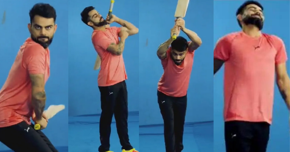 Watch: Virat Kohli Performs A Hilarious Imitation Of Shikhar Dhawan’s Batting Stance
