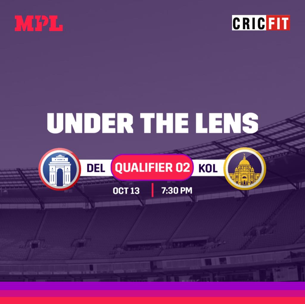 IPL 2021: Qualifer 2 – DC vs KKR – 3 Players To Watch Out In MPL Fantasy Cricket