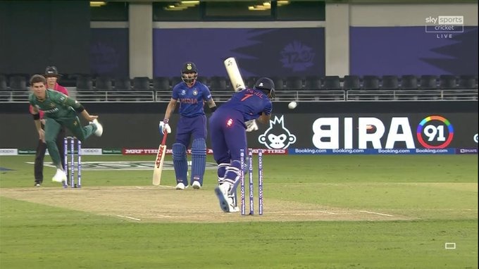 ICC T20 World Cup 2021: Watch-KL Rahul Gets Dismissed To An “Unplayable” Delivery From Shaheen Afridi