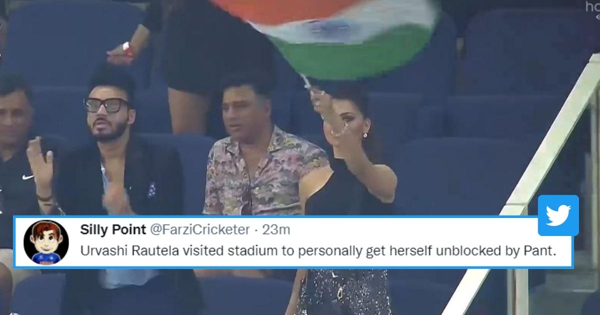 ICC T20 World Cup 2021: Watch- Urvashi Rautela Spotted Cheering For Rishabh Pant In Dubai