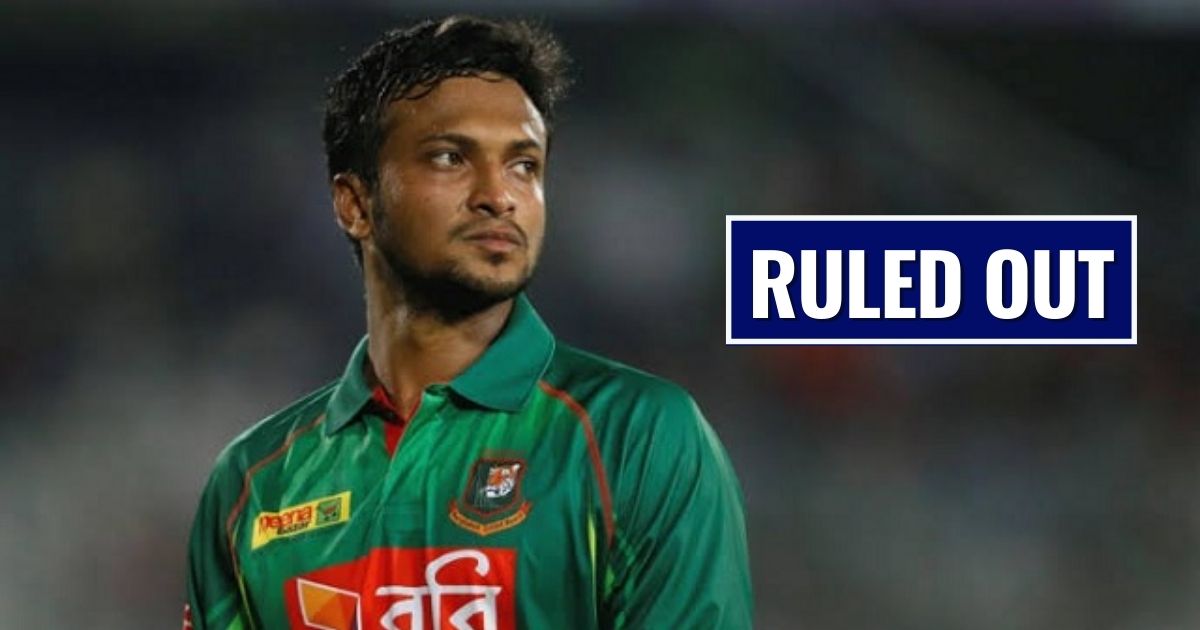 ICC T20 World Cup 2021: Shakib Al Hasan Ruled Out Of The Tournament With Hamstring Injury