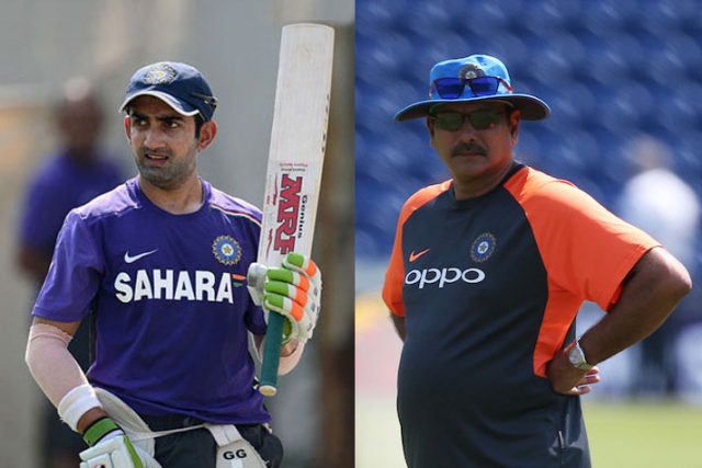 Let Others Talk About It&quot;- Gautam Gambhir Slams Ravi Shastri For Boasting About His Achievements As Coach