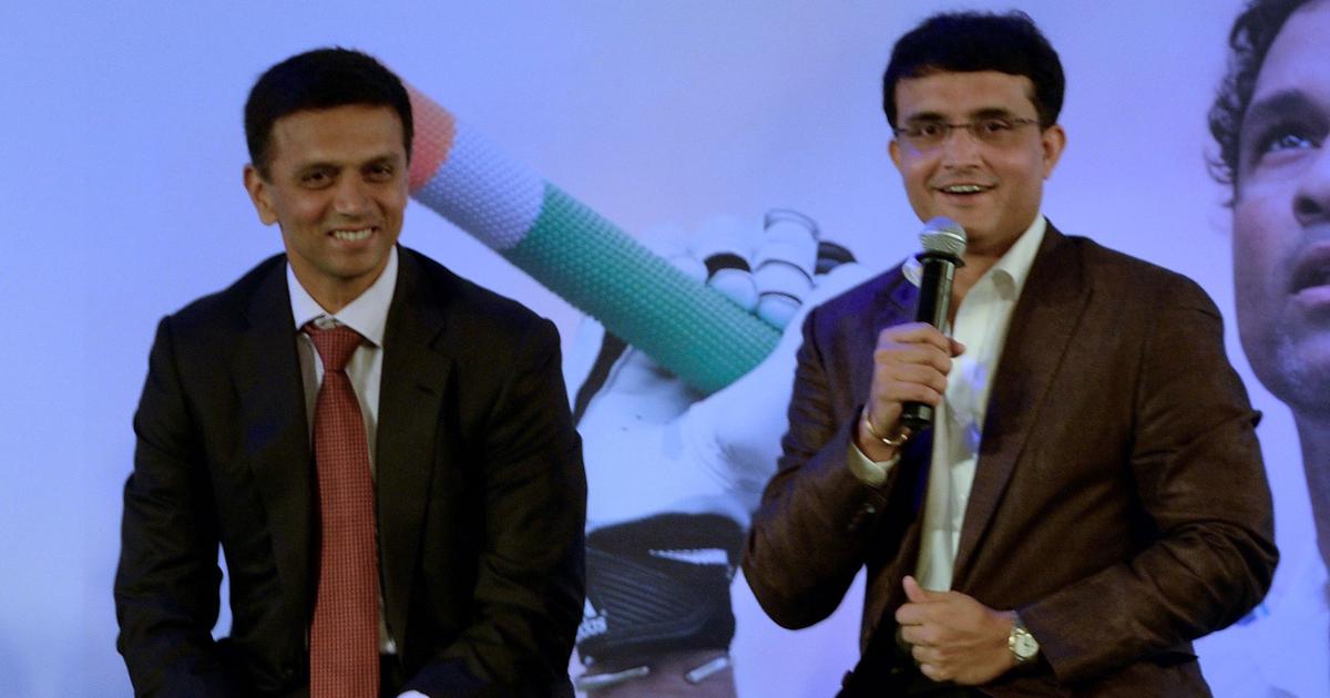 Sourav Ganguly Jokes About Having An Influence On Rahul Dravid’s Appointment As Coach