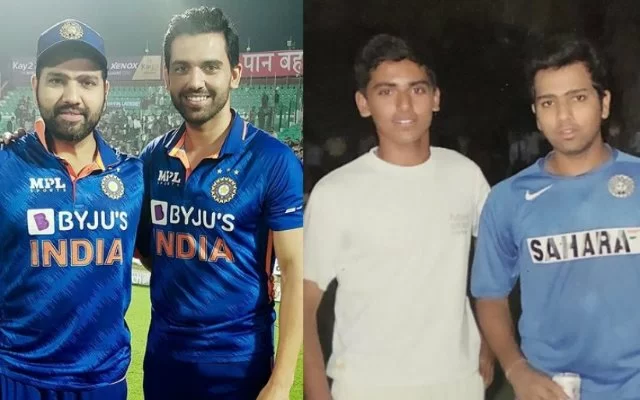 IND VS NZ 2021: Deepak Chahar Shares An Emotional 15-Year-Old Picture With Rohit Sharma After India’s Win In Jaipur