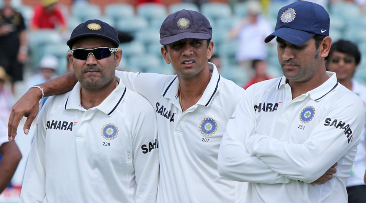“Rahul Dravid Once Scolding MS Dhoni Changed Him As A Cricketer” : Virender Sehwag