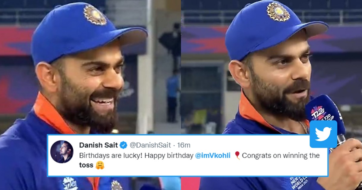 ICC T20 World Cup 2021: “Miracle”-Twitter Reacts As Virat Kohli Wins The Toss Against Scotland On His Birthday