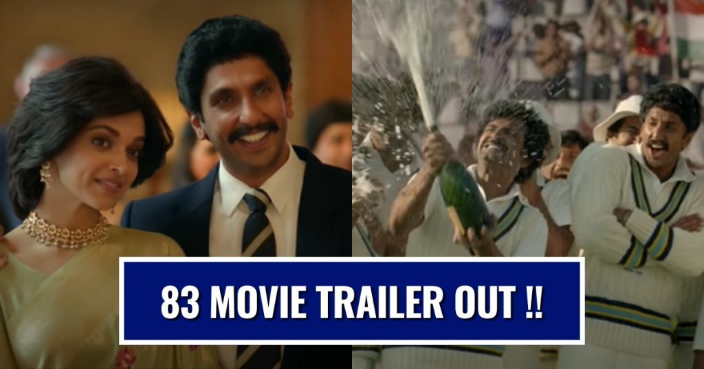 83 Movie Trailer-Ranveer Singh