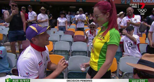 Fan Proposes At The Gabba