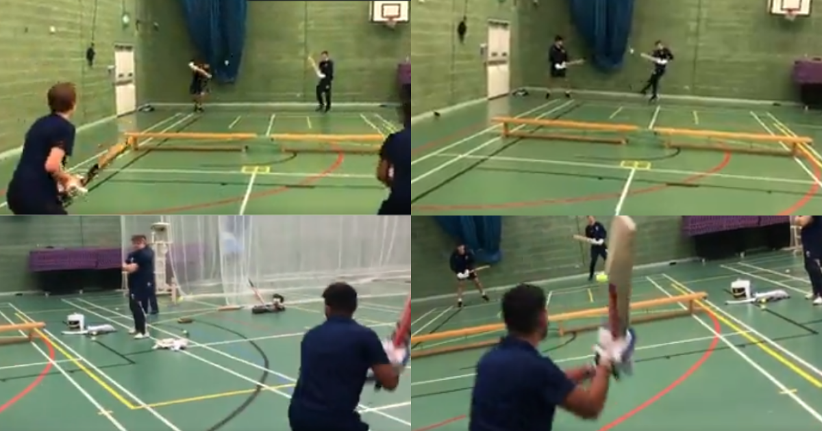 Watch: Viral Video Of Boys Playing Lawn Tennis With Cricket Bats
