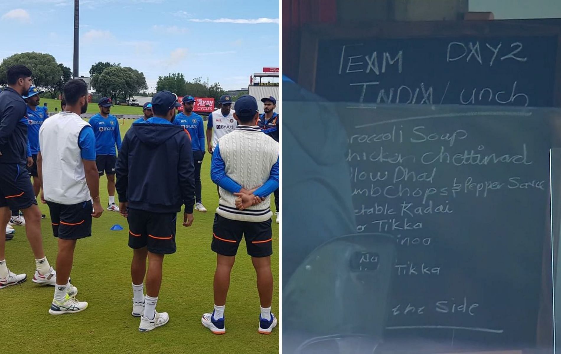 Picture Of Team India’s Menu For Lunch On Day 2 Of Centurion Test Goes Viral