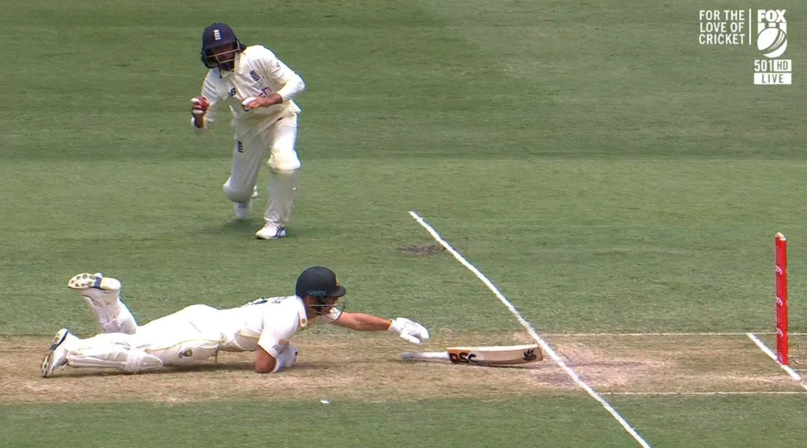 Ashes 2020-21: Watch: David Warner Narrowly Escapes A Run Out On Day 2 Of The Gabba Test