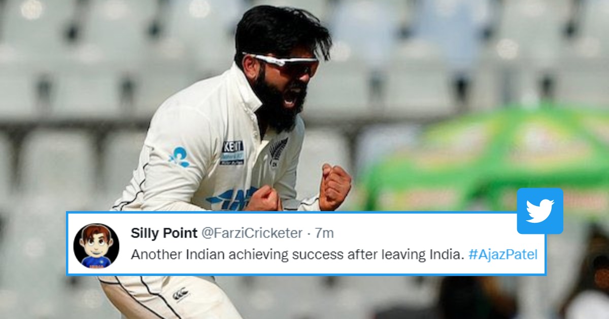 IND vs NZ 2021, 2nd Test: Twitter Reacts As Ajaz Patel Becomes 3rd Bowler To Take 10 Wickets In An Innings