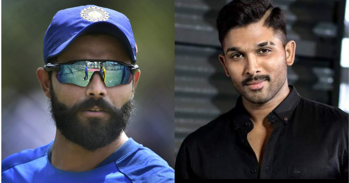 Ravindra Jadeja Recreates Allu Arjun’s ‘Pushpa’ Look; The Telugu Superstar Reacts