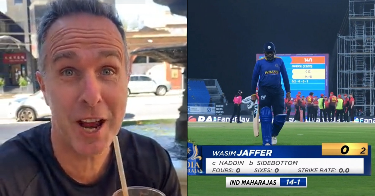 Michael Vaughan And Wasim Jaffer Engage In Another Hilarious Twitter Banter