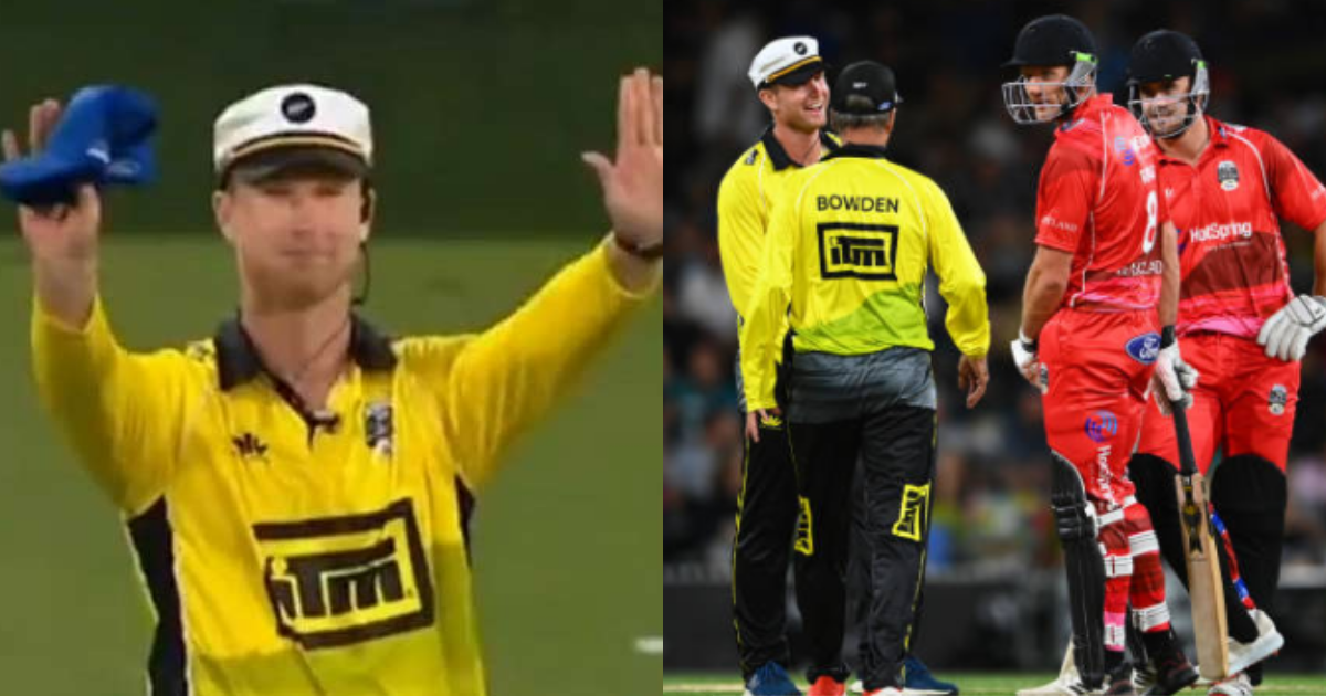 Watch: New Avatar of James Neesham; Becomes Umpire For A T20 Match