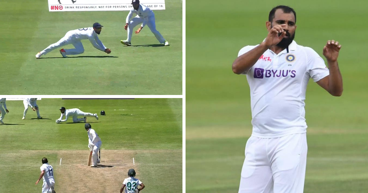 Watch – Mohammed Shami Provides Major Breakthroughs; Picks Up Two Wickets In One Over