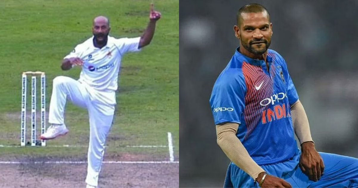 Meet The Pakistani Cricketer Who Was Fined For Performing Shikhar Dhawan’s ‘Thigh-Five’ Celebration