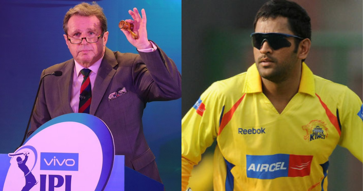 Former IPL Auctioneer Richard Madley Recalls The Time When MS Dhoni Caused The First Bidding War In IPL Auctions