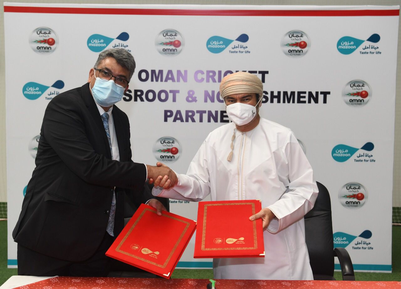 Oman Cricket Ties Hands With Mazoon Dairy As Grassroot And Nourishment Partner