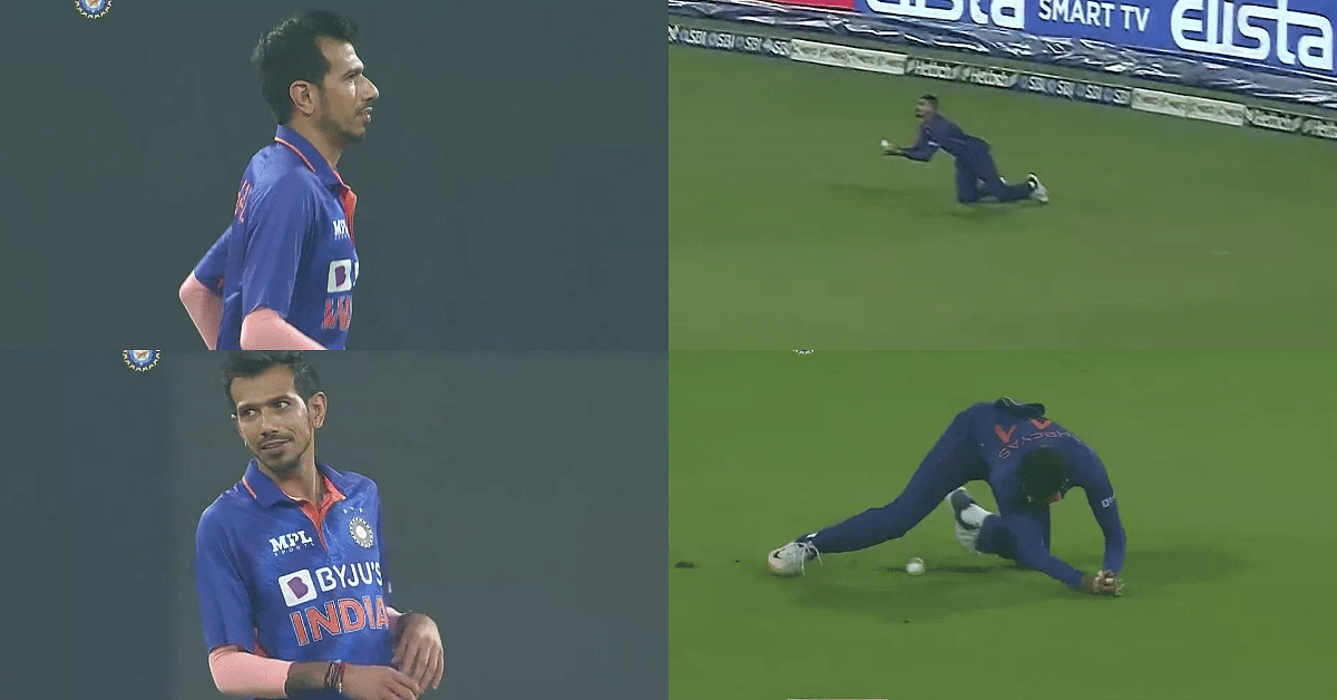 Watch – Yuzvendra Chahal Celebrates Early; Stops After Realising That Shreyas Iyer Dropped The Catch