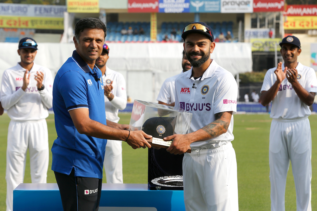Twitter Reacts As Virat Kohli Takes The Field For His 100th Test