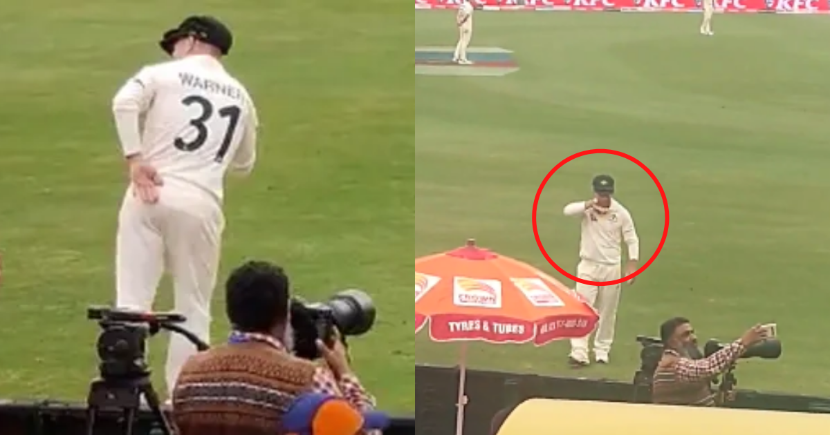 Watch- David Warner Shows His Dance Moves In Front Of The Pakistan Crowd