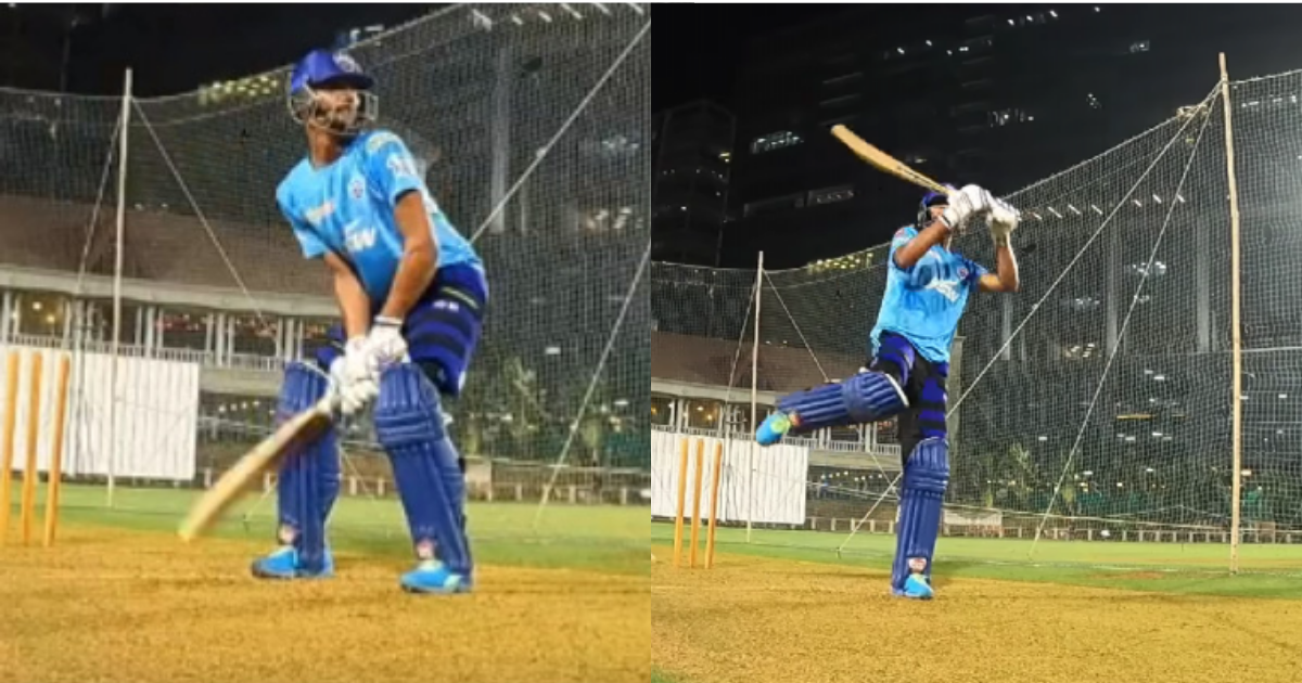 [Watch] Yash Dhull Hits A ‘No-Look Upper Cut’ In The Delhi Capitals Nets
