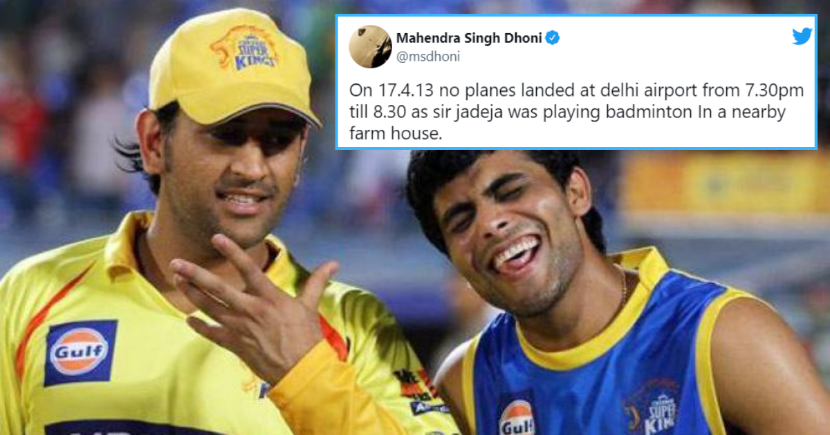 “When Sir Jadeja Goes To Bat, Pavilion Moves To The Wicket”- MS Dhoni’s Tweets Go Viral After He Steps Down As CSK Captain