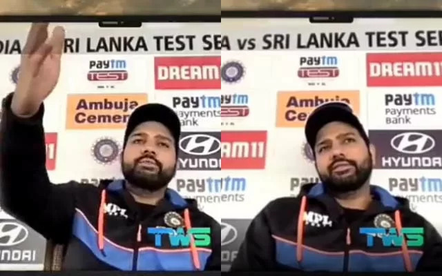 “Sahi Sawal Koi Nahi Puch Raha” – Rohit Sharma Makes Fun Of Journalist Ahead Of 1st Test vs SL