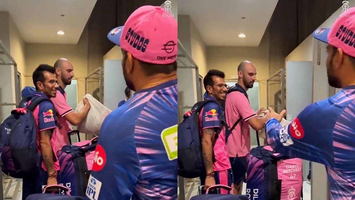 [Watch] “Yuzi Bhai Sexy” – Rajasthan Royals Fielding Coach Teases Yuzvendra Chahal